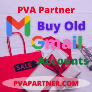 Buy Old Gmail Accounts at PVA Partner