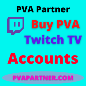 Buy Twitch TV Accounts